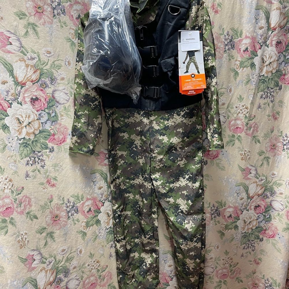 Army soldier dress up Halloween costume - Picture 2 of 7